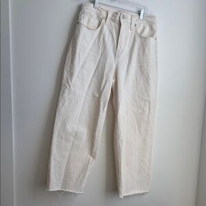 Madewell Perfect Vintage Wide leg cropped Jean